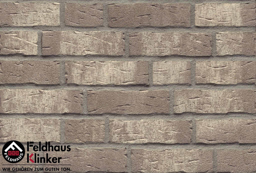 Фасадная плитка ручной формовки Feldhaus Klinker R682 Sintra argo bianco NF14, 240*14*71 мм