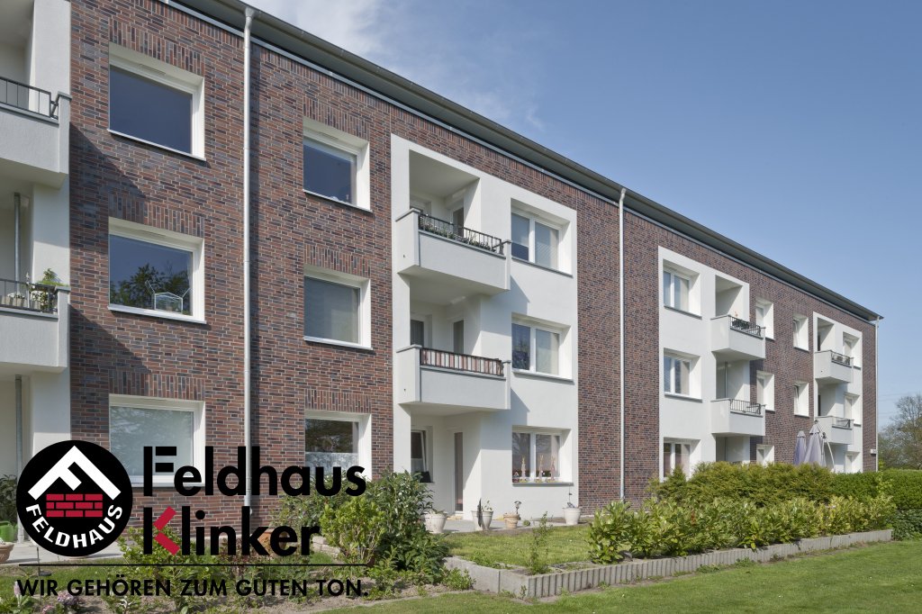 Фасадная плитка ручной формовки Feldhaus Klinker R560 carbona carmesi colori NF14, 240*14*71 мм