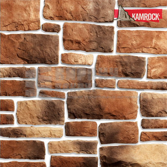 Искусственный камень KAMROCK Коллекция "Грубый скол" 04070